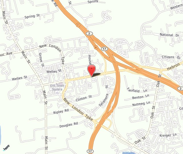 Location Map: 300 Hebron Avenue Glastonbury, CT 06033